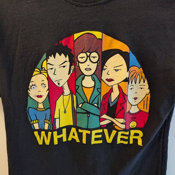 MTV Daria Graphic T-Shirt – S Black - Picture 1 of 4